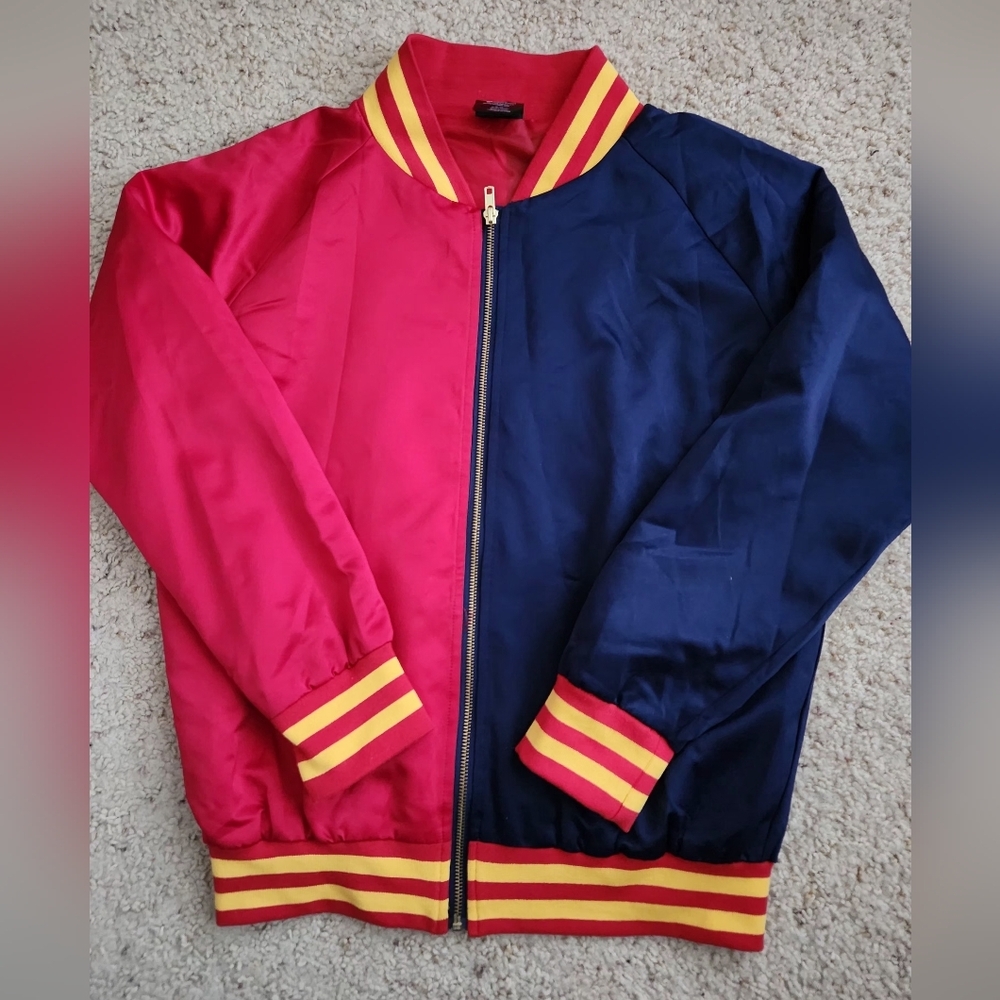 Kids Colorblock Harley Quinn Jacket - Picture 6 of 12